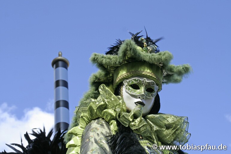 Venedig grüne Maske - 