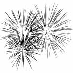 Vektor Illustrations: pyrotechnics - Feuerwerk 