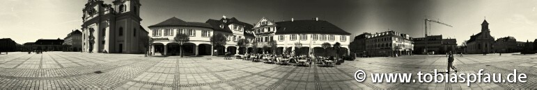 360 Grad Panorama Marktplatz - Ludwigsburg